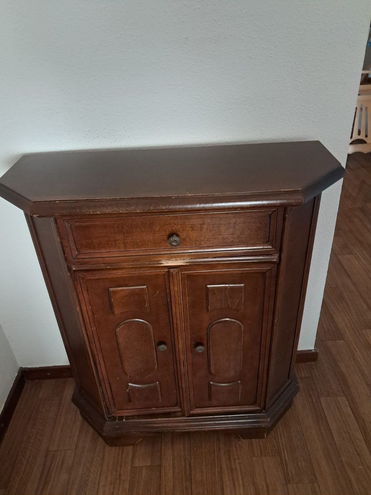 Houten kastje met lade en deurtjes, Huis en Inrichting, Kasten | Overige, Ophalen