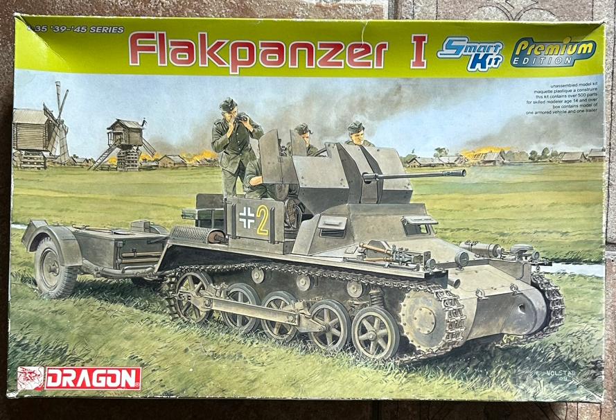 Bouwdoos Flakpanzer I 1:35, Hobby en Vrije tijd, Modelbouw | Auto's en Voertuigen, Overige merken, Tank, Groter dan 1:32, Ophalen of Verzenden