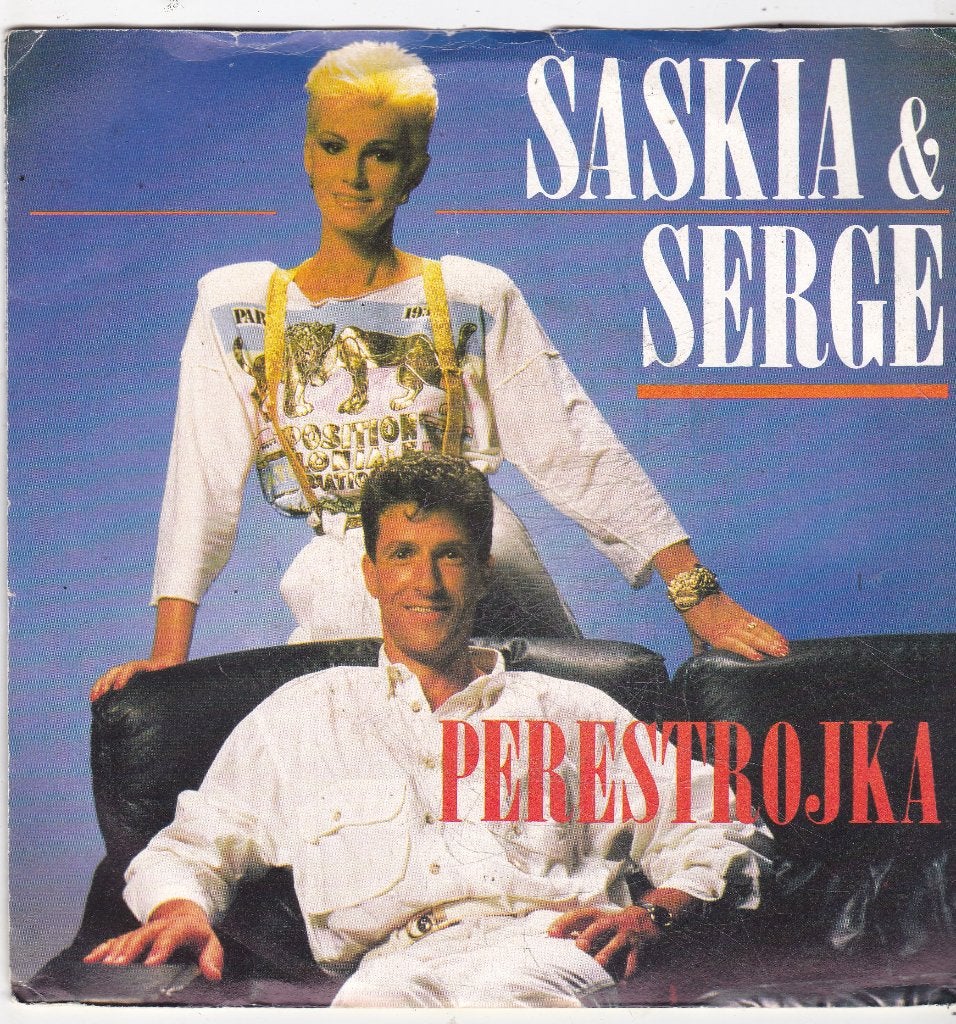 Single Saskia & Serge - Perestrojka, Cd's en Dvd's, Ophalen of Verzenden, Gebruikt, 7 inch, Pop