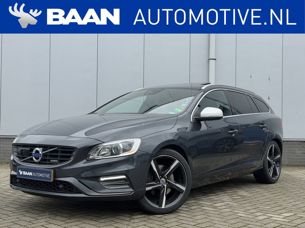 Volvo V60 2.0 T5 R-Design | Adaptive | Schuifdak | BLIS | Tr, Auto's, Volvo, Gebruikt, 4 cilinders, 1969 cc, 1600 kg