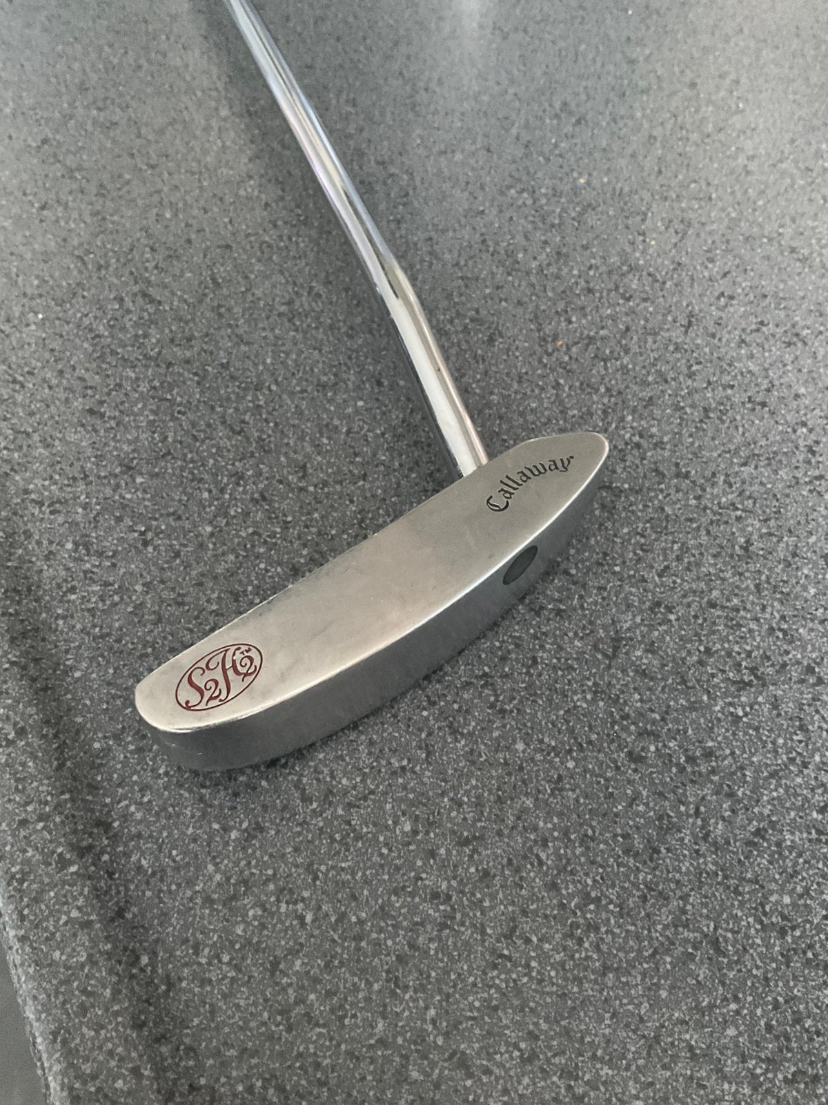 Putter vintage merk  allaway USA 2M. In nette staat, Ophalen, Gebruikt, Club