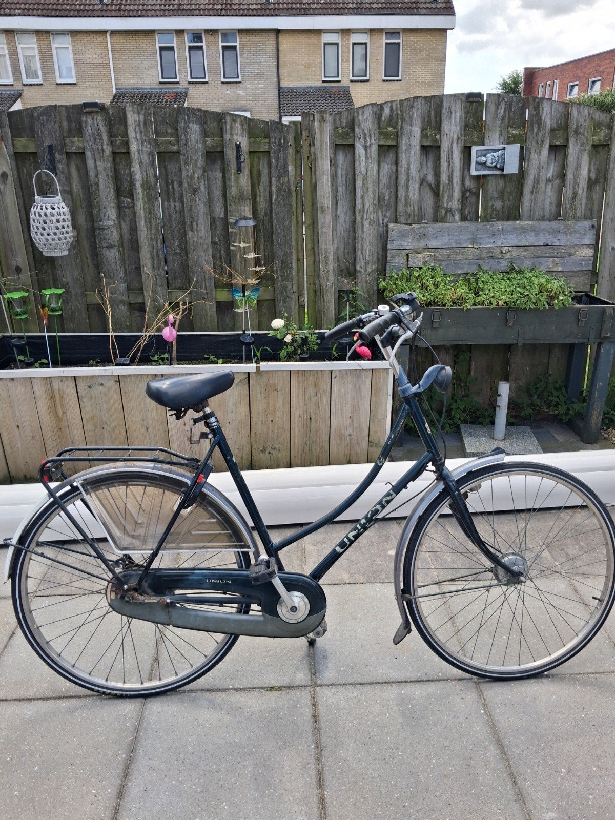 Union damesfiets 28 inch, Fietsen en Brommers, Fietsen | Dames | Omafietsen, 56 cm of meer, Ophalen, Gebruikt, Versnellingen