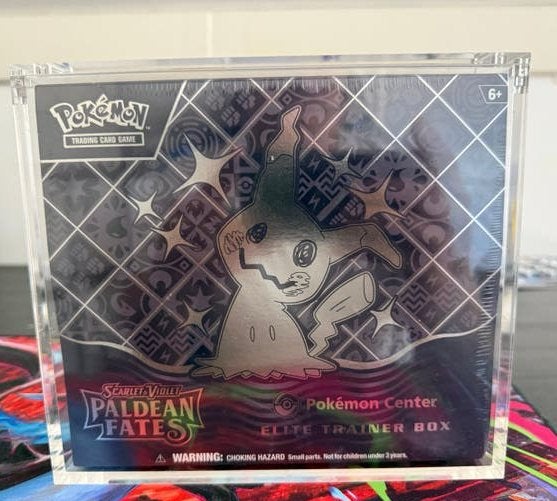Paldean Fates - Pokémon Center Elite Trainer Box, Ophalen, Zo goed als nieuw