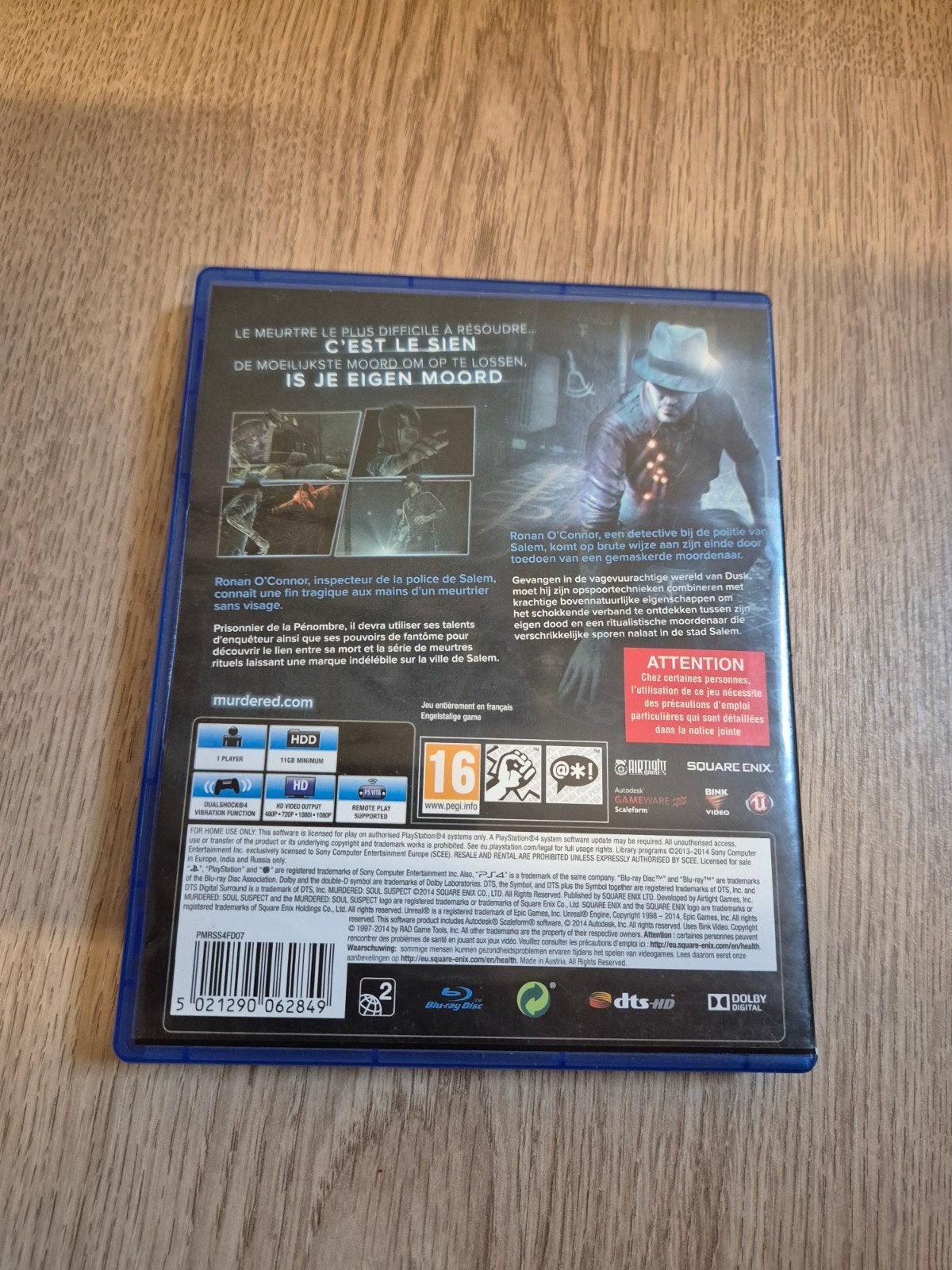 PS4 spel murdered soul suspect playstation 4, 1 speler, Ophalen of Verzenden, Vanaf 18 jaar