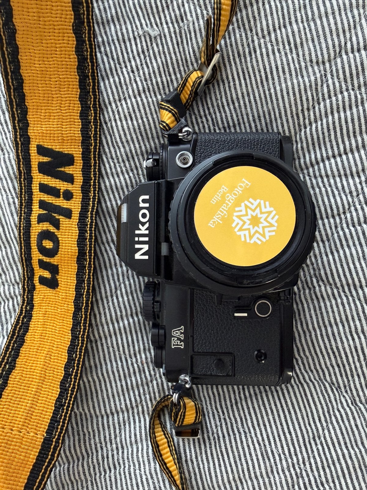 Nikon FA Spiegelreflexcamera met 3 lenzen en draagriem, Ophalen of Verzenden, Gebruikt, Spiegelreflex, Nikon