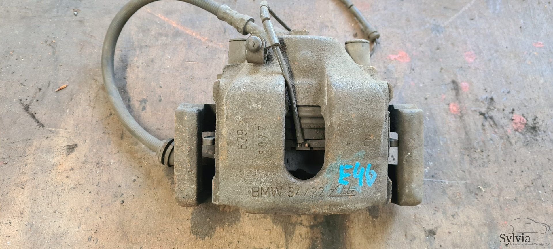 Remklauw remzadel links voorzijde BMW 3 serie E36 E46 Z3 E36