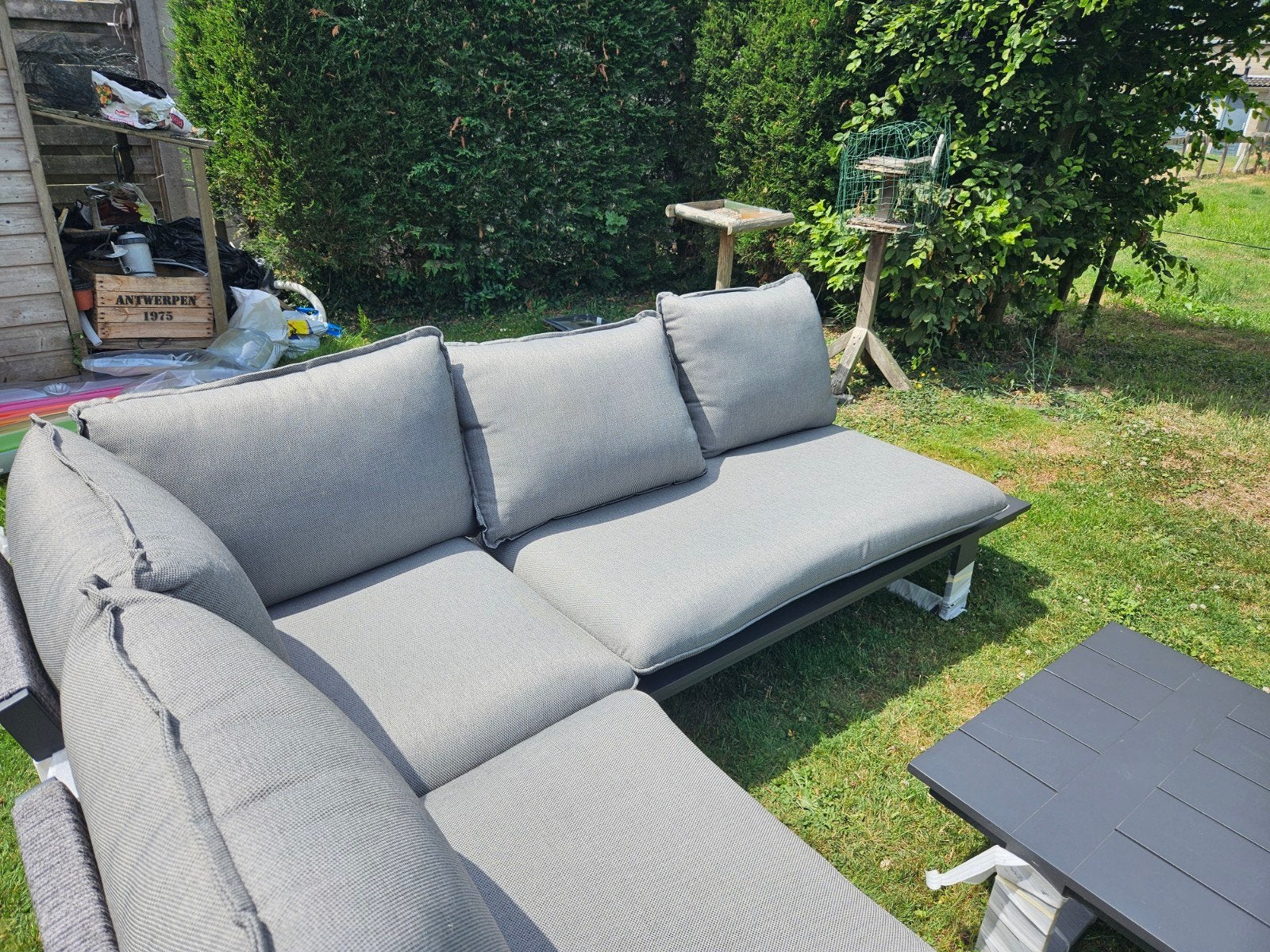 Loungeset
Tierra Outdoor 5-zits loungeset Dawson antraciet, Ophalen