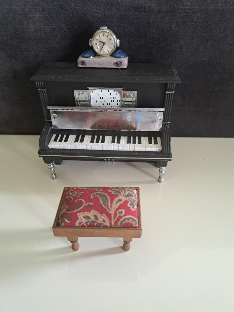 piano muziekdoos 1.12, Verzamelen, Ophalen of Verzenden, Poppenhuis