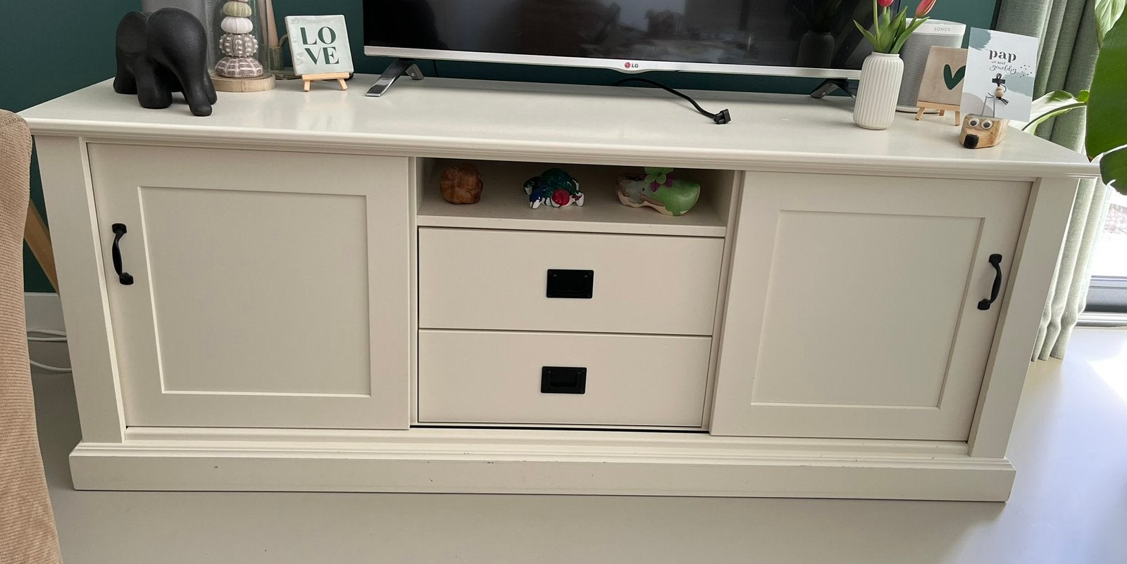 Tv meubel Alta meubelen, Ophalen, Gebruikt, 50 tot 100 cm, Landelijk
