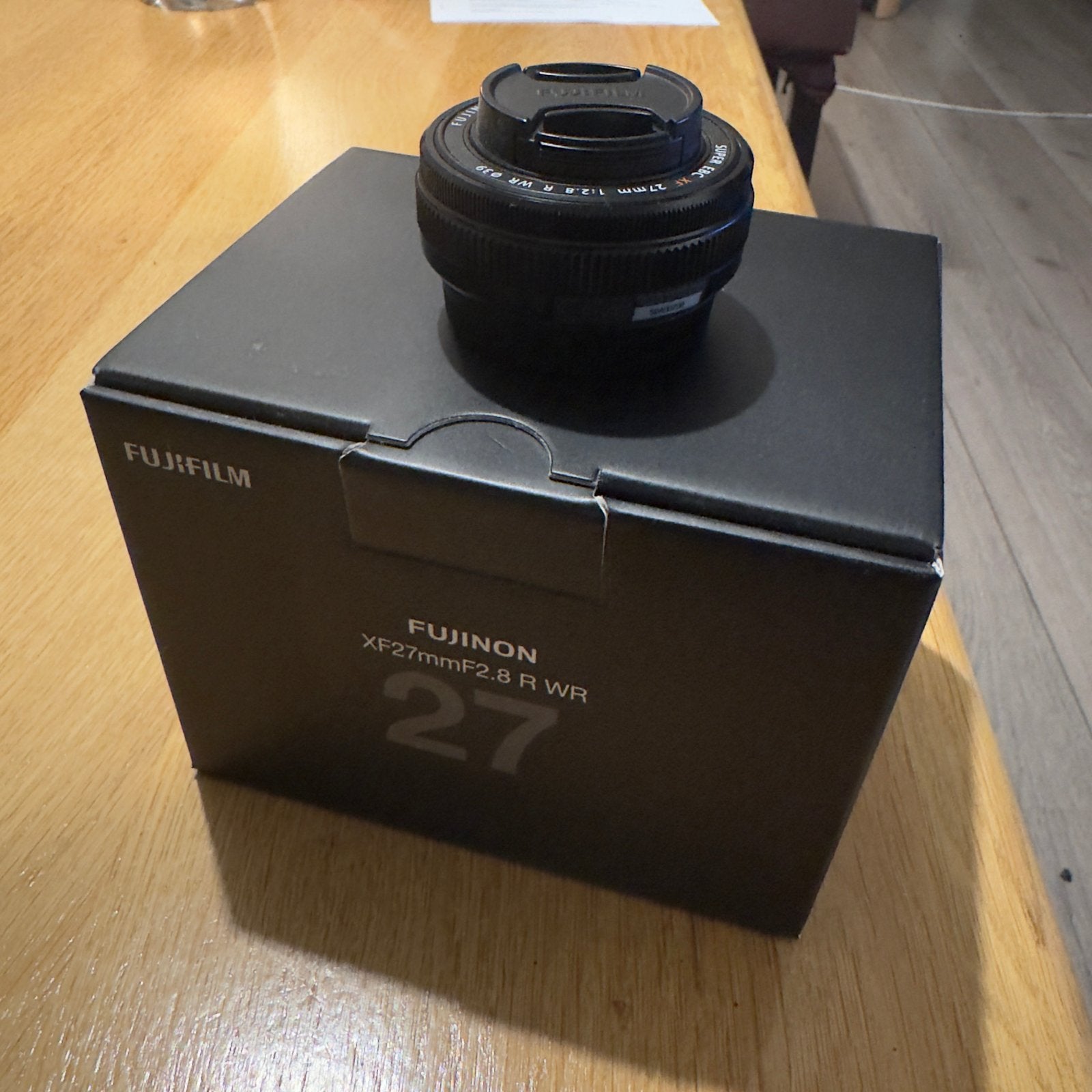 Fujifilm Fujinon XF 27mm f/2.8 R WR lens, Fujifilm, Ophalen of Verzenden, Zo goed als nieuw, Standaardlens