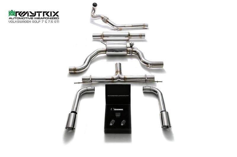 Armytrix turboback uitlaatsysteem - VW Golf 7 7.5 GTI 13-20, Ophalen of Verzenden