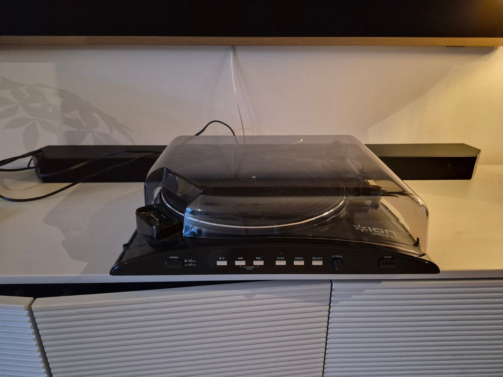 ION platenspeler met usb en ipod aansluiting, Zo goed als nieuw, USB-aansluiting, Platenspeler, Ophalen