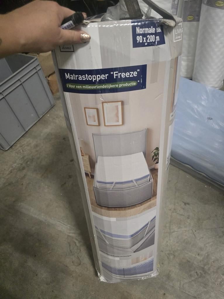 Matrastopper nieuw, Huis en Inrichting, Slaapkamer | Matrassen en Bedbodems, 90 cm, Eenpersoons, Nieuw, Ophalen of Verzenden