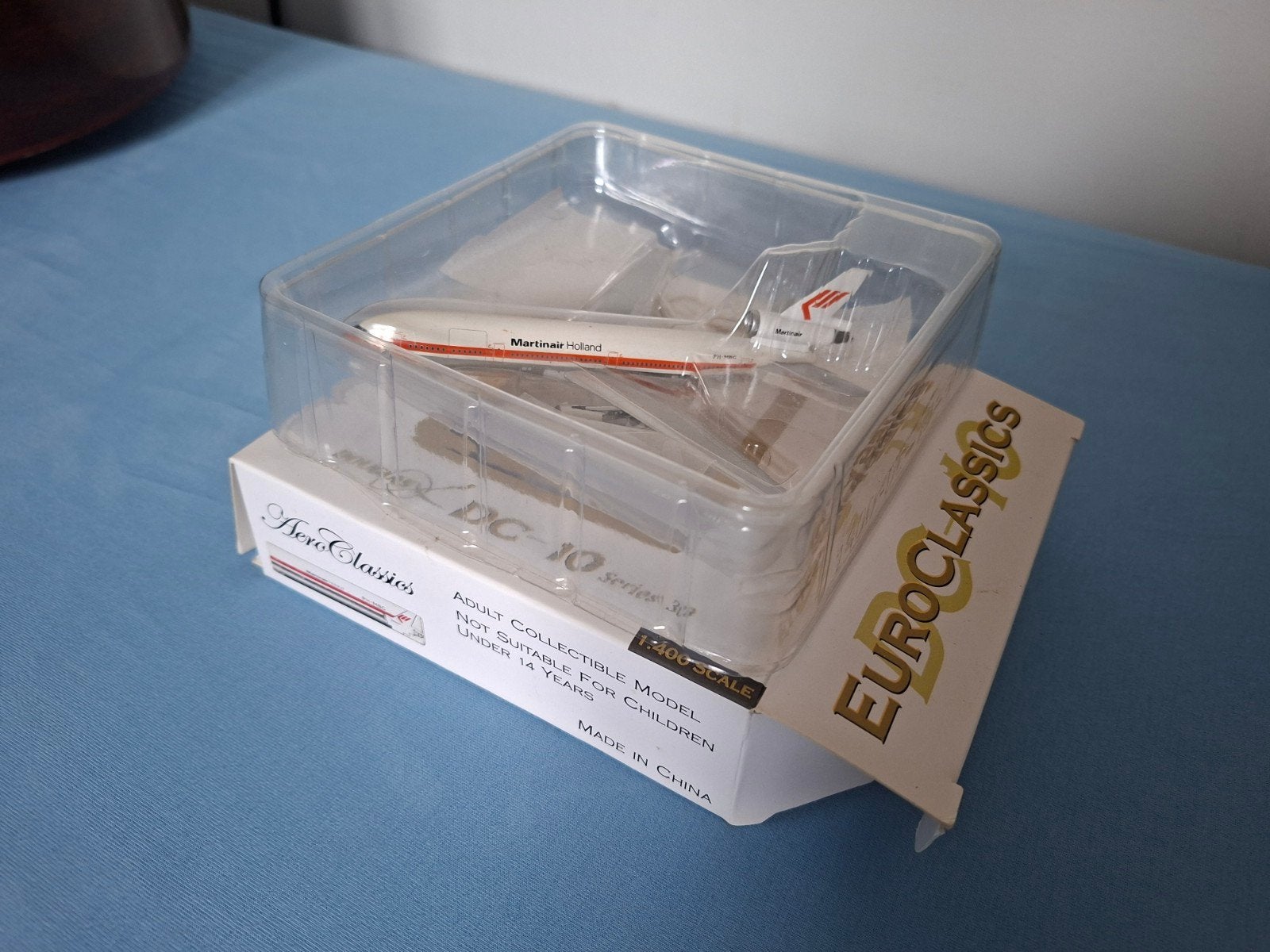 Aeroclassics 1/400 Martinair Dc-10-30 PH-MBG, Ophalen of Verzenden, Zo goed als nieuw, Schaalmodel