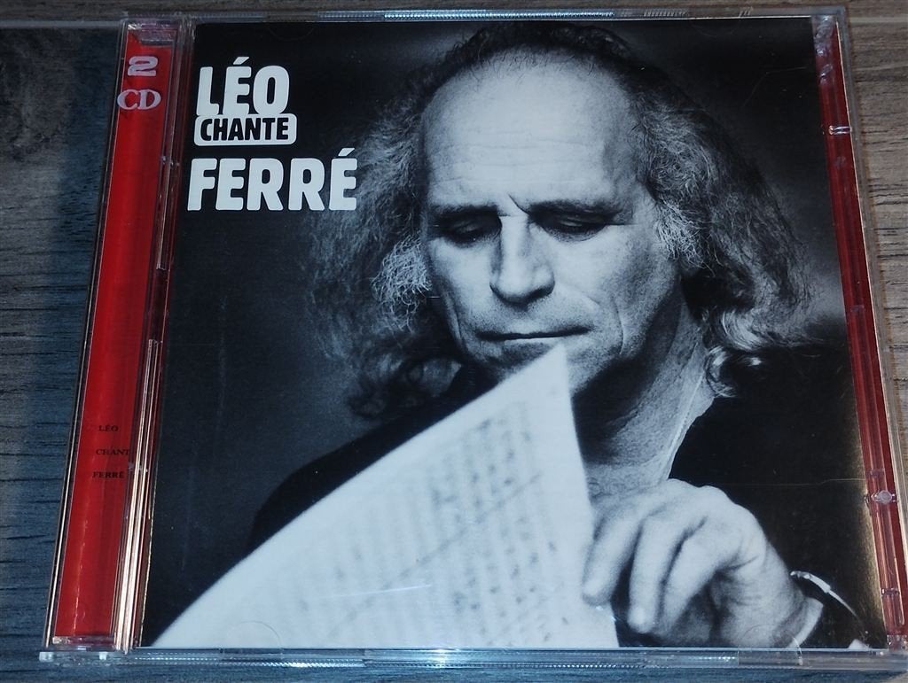 Léo Ferré - Léo Chante Ferré [2 CD], Cd's en Dvd's, Ophalen of Verzenden, Zo goed als nieuw