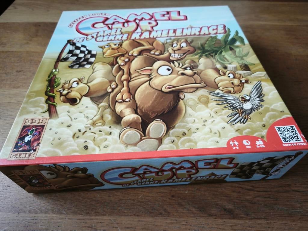 Camel Up / Camel Cup: De Stapelgekke Kamelenrace - 999 Games, Ophalen of Verzenden
