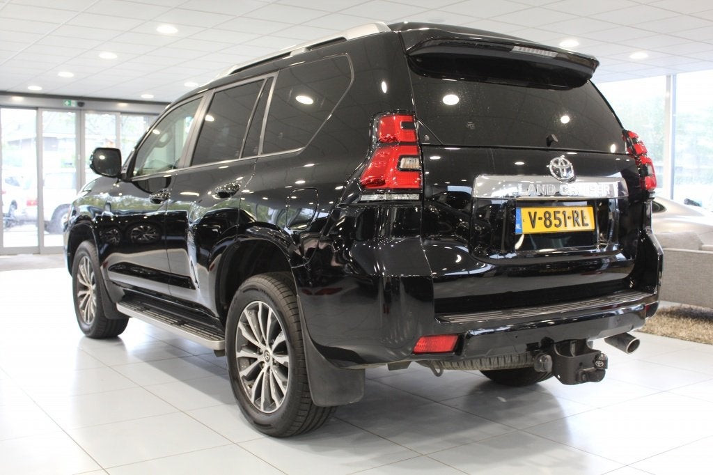 Toyota Land Cruiser 2.8 D-4D Co HR Bl.V., Auto's, Dealer onderhouden, Gebruikt, Zwart, Bedrijf