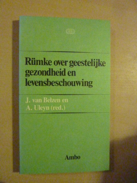 J. v Belzen ea - Rümke over geestelijke gezondheid levensbes, Boeken, Ophalen of Verzenden, Zo goed als nieuw