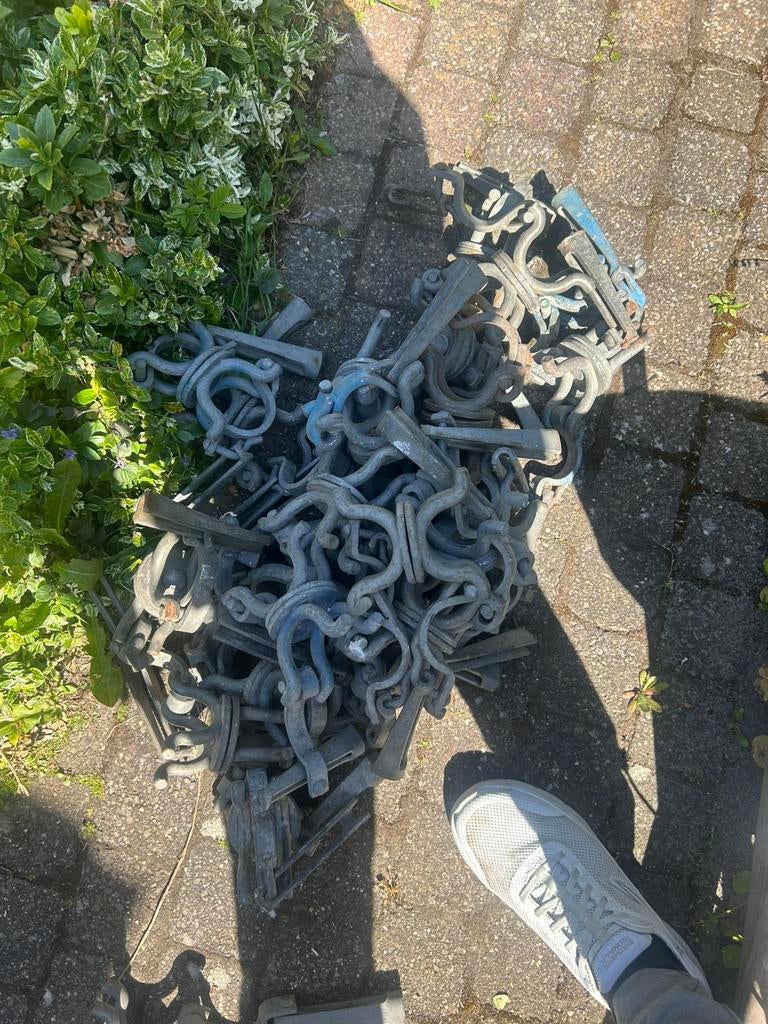 Steiger klemmen draaiend, Ophalen of Verzenden, Overige typen, 5 meter of hoger