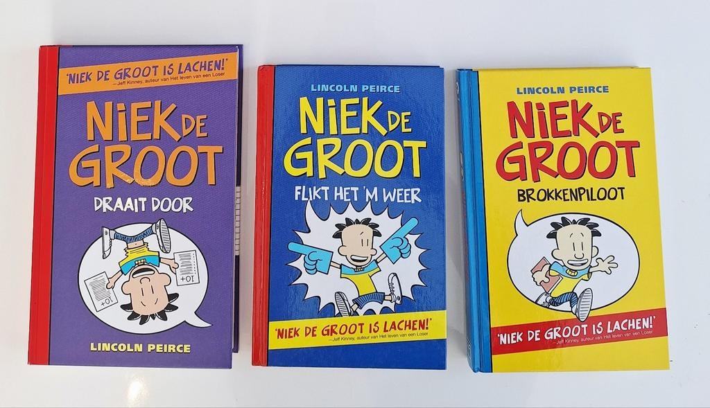 * Niek de Groot, Leesboek/Leesboeken 3x*, Ophalen, Zo goed als nieuw