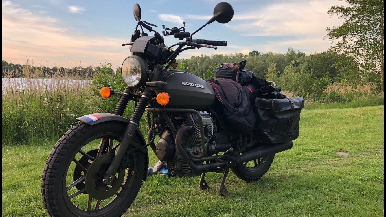 Moto Guzzi V50 NATO, 2 cilinders, Particulier, Handgeschakeld, 500 cc