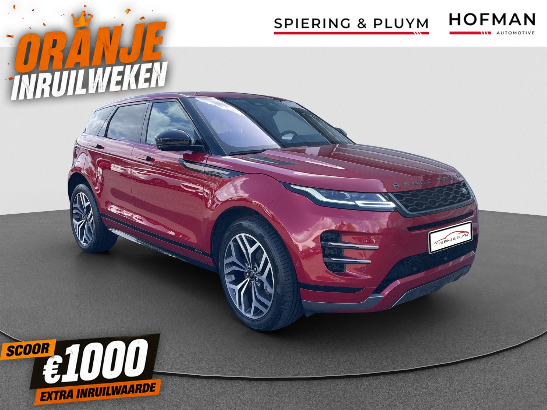 Land Rover Range Rover Evoque 1.5 P300e AWD R-Dynamic HSE |, Auto's, Land Rover, Bedrijf, Te koop, 360° camera, 4x4, ABS, Achteruitrijcamera