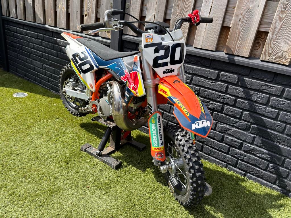 KTM SX 50 Mini 2021 - Ideale opstapcrossmotor (81,6 uur), Particulier, Crossmotor, 11 kW of minder, Automaat