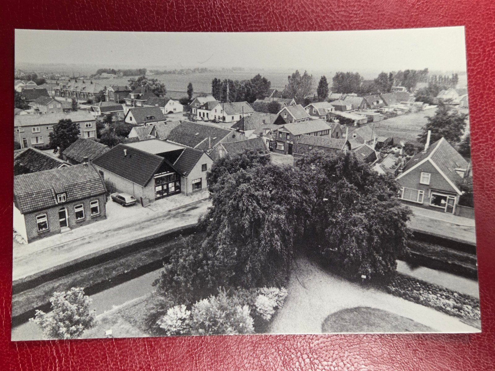 Oudenhoorn bij Hellevoetsluis Panorama, Ophalen of Verzenden, 1960 tot 1980