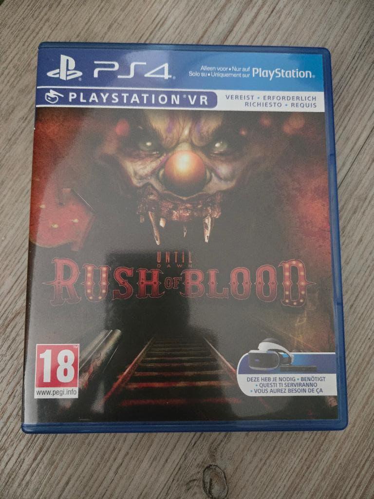 Until Dawn a Rush of Blood PS4 PSVR, Spelcomputers en Games, Games | Sony PlayStation 4, Avontuur en Actie, Vanaf 18 jaar, 1 speler