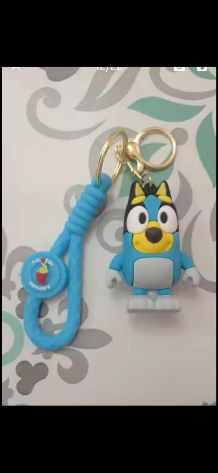 Nieuwe Bluey sleutelhanger - Leuk figuurtje, Verzamelen, Ophalen of Verzenden