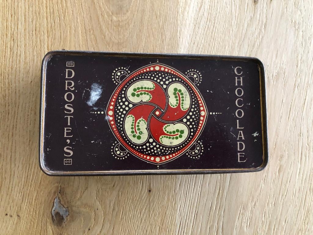 blik Droste, Verzamelen, Ophalen of Verzenden, Gebruikt, Overige, Droste