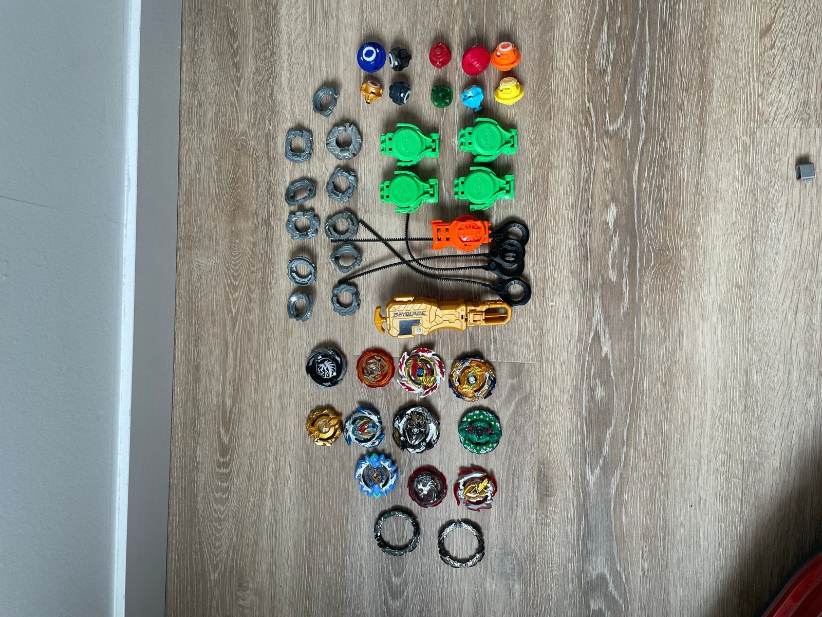 Grote Beyblade Burst set met stadion en veel Beyblades, Ophalen of Verzenden, Gebruikt, Jongen of Meisje