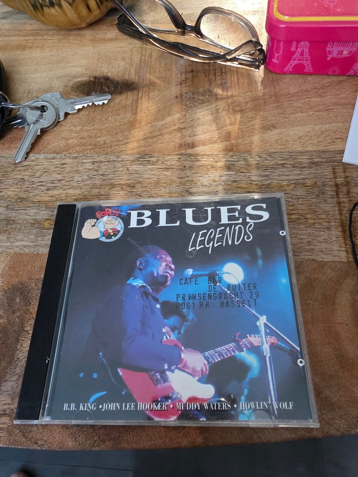 Popeye Blues Legends CD - Diverse Artiesten, Ophalen of Verzenden, Gebruikt, Blues, Verzamelalbum