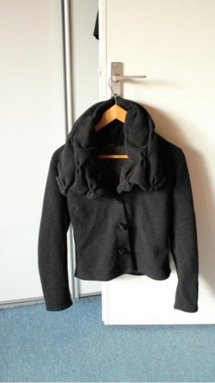 Zwarte Fleece ( Boris), Maat 38/40 (M), Zwart, Ophalen of Verzenden, Zo goed als nieuw