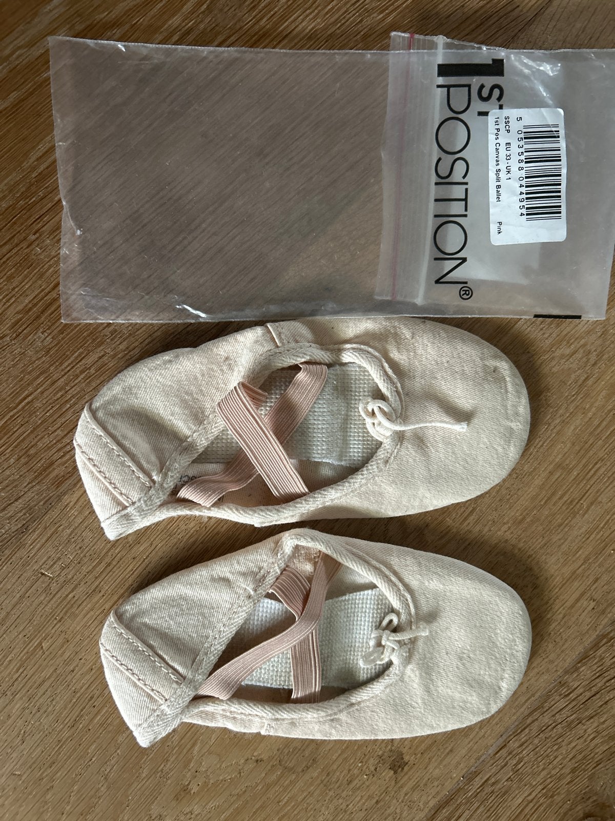 Roze ballet schoenen EU 33 / balletschoenen, Ophalen, Zo goed als nieuw, Overige typen