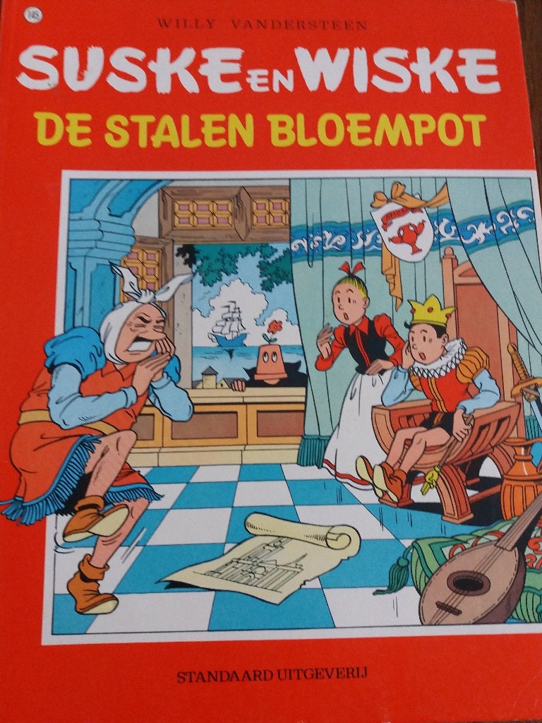 Suske en Wiske de stalen bloempot nr: 145 ( Jola ), Willy Vandersteen, Eén stripboek, Ophalen of Verzenden, Zo goed als nieuw