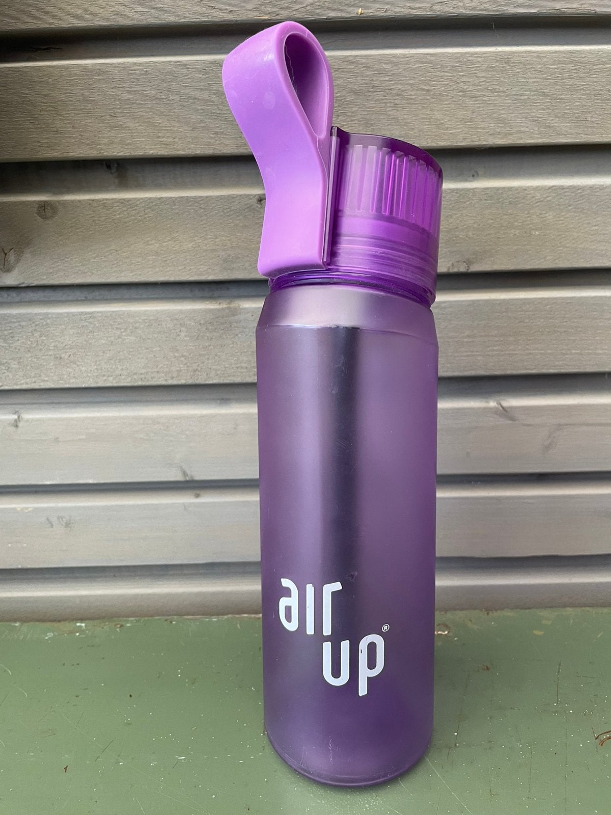 Paarse air up drinkfles, Ophalen of Verzenden, Gebruikt