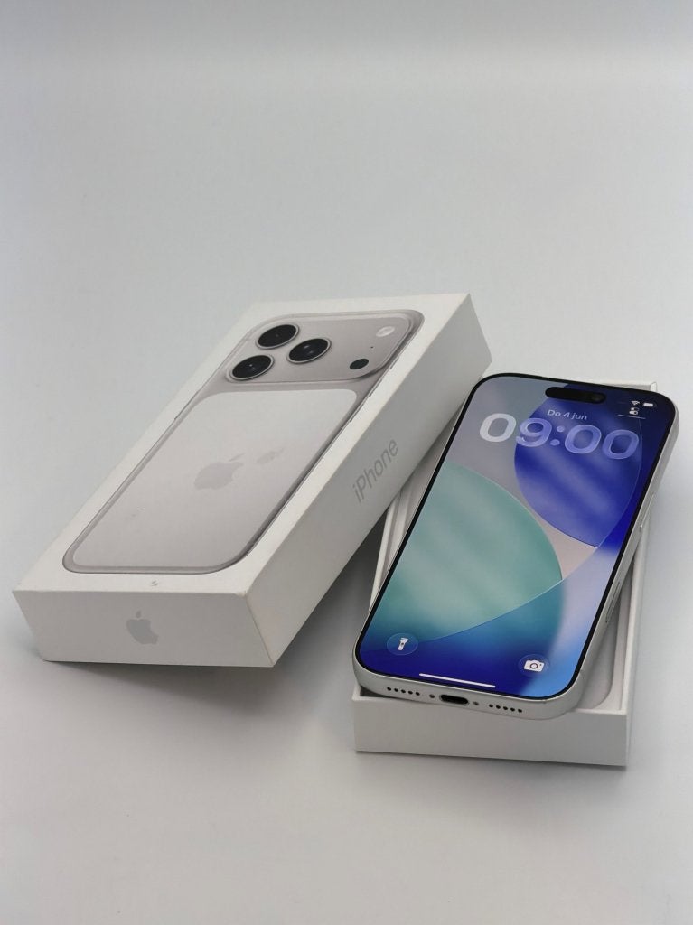 Prachtige iPhone 17 Pro Silver 256GB, 100% batterijconditie!, 256 GB, Apple, Overige modellen, .