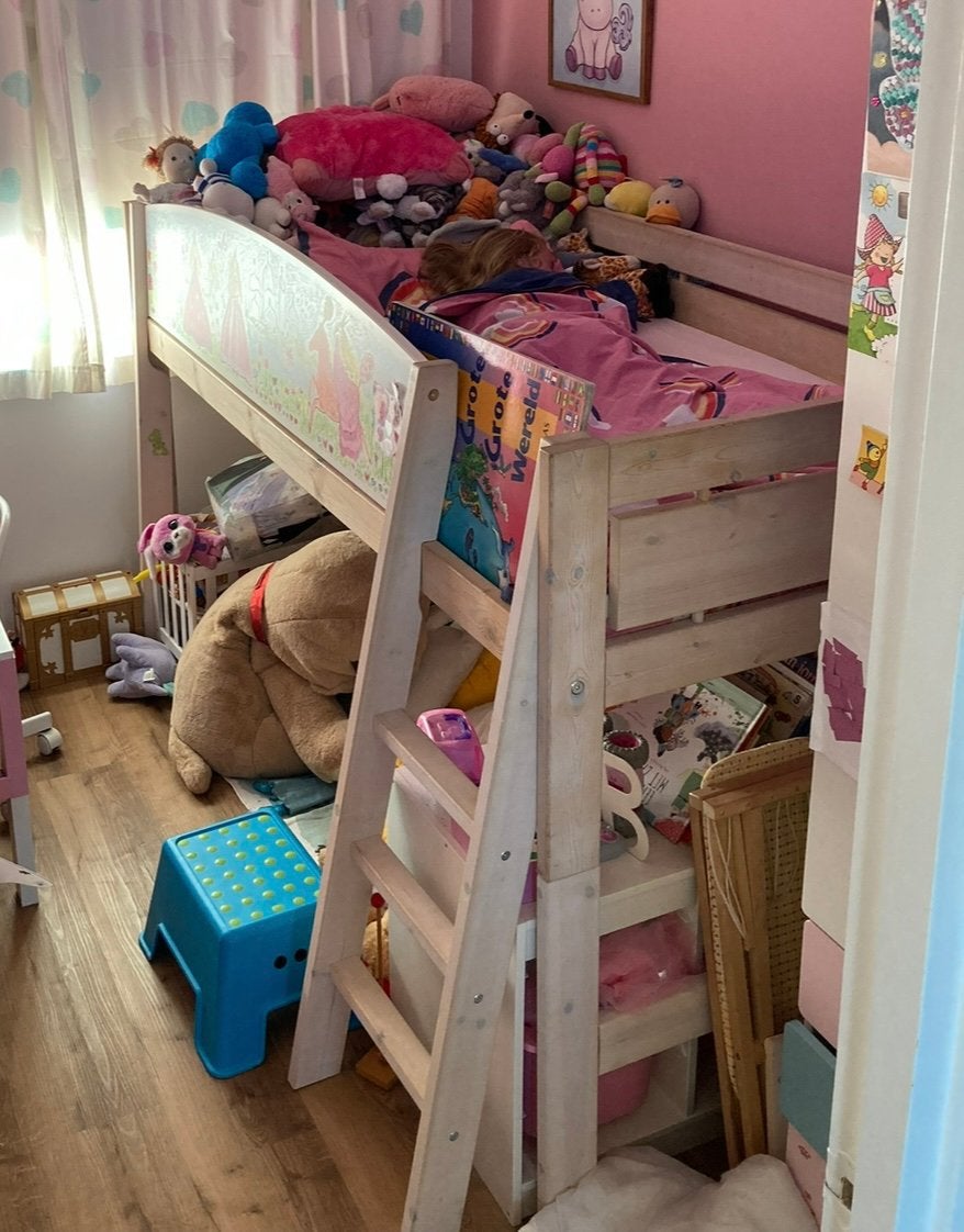 Lifetime Original Onderstel met Ladder voor Halfhoogslaper, Ophalen, Gebruikt, Minder dan 160 cm, 140 cm