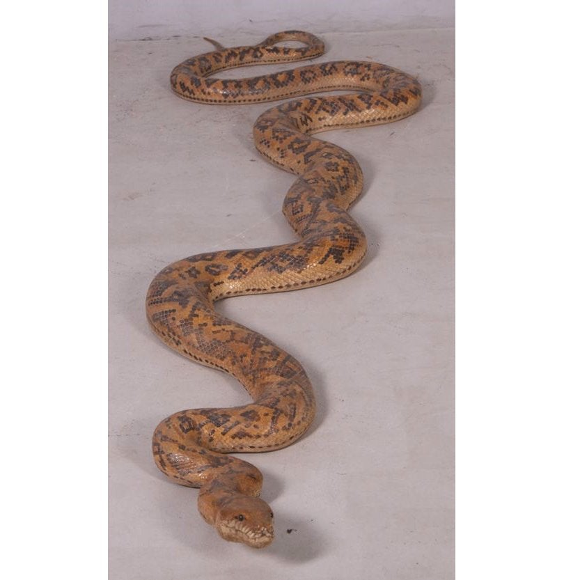 Snake Python Giant 15 meter - Slang decoratie polyester, Verzamelen, Dierenverzamelingen, Ophalen, Nieuw, Overige typen