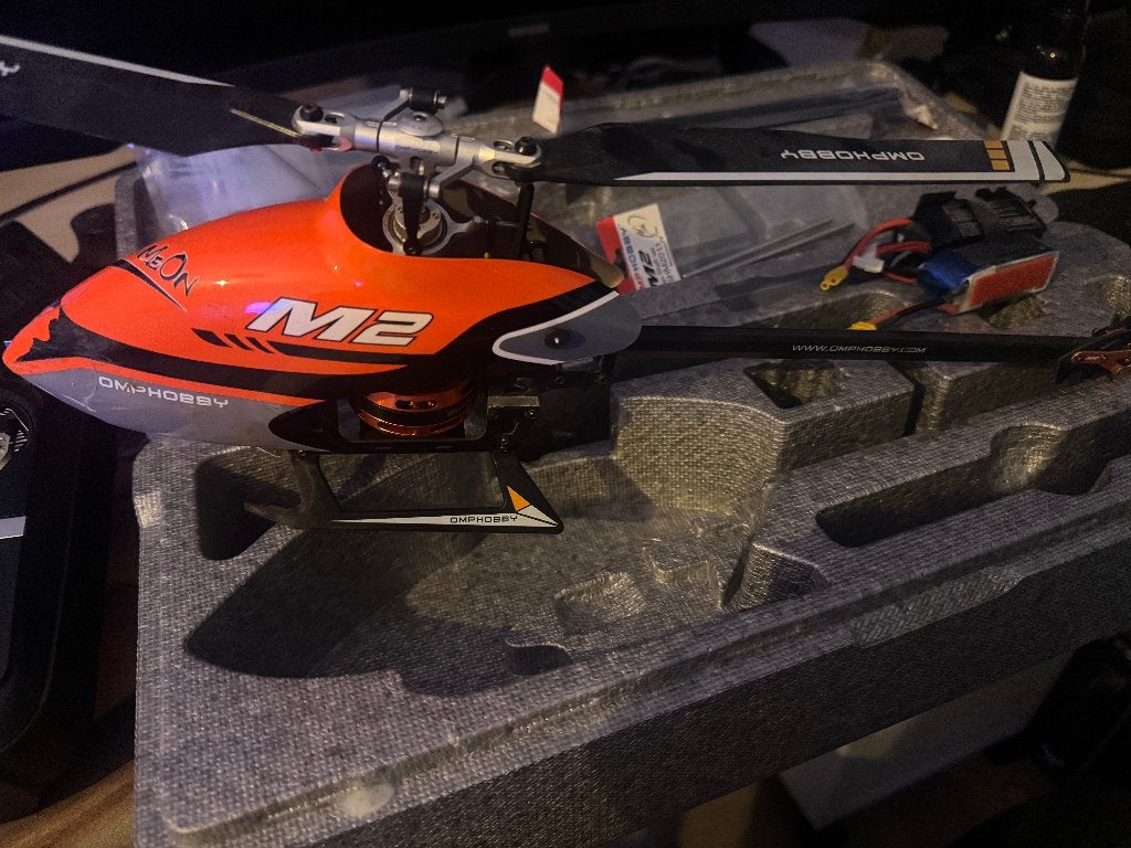 omp m2 heli edition 2020 rc helicopter, Ophalen, Gebruikt, Elektro, Helikopter
