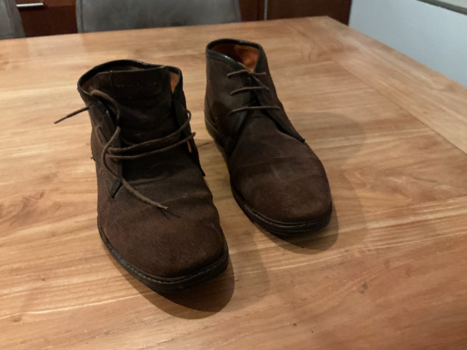 Van Lier heren boots - maat 43, Ophalen of Verzenden, Gedragen, Bruin, Boots