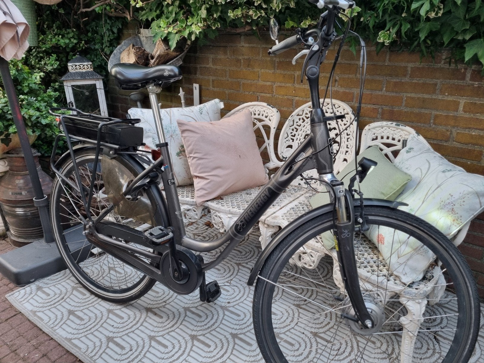 Trenergy-E Relax pro dames E-bike, Fietsen en Brommers, Ophalen, Gebruikt, 30 tot 50 km per accu, Overige merken