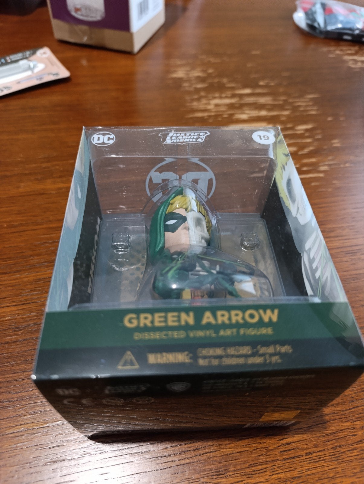 Mighty Jaxx X-Ray Green Arrow Dissected Vinyl Art Figuur, Ophalen of Verzenden, Nieuw