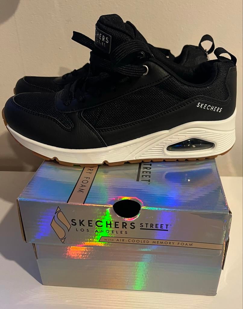 Skechers Street sneakers zwart, Kleding | Dames, Schoenen, Ophalen of Verzenden, Nieuw, Zwart, Sneakers of Gympen