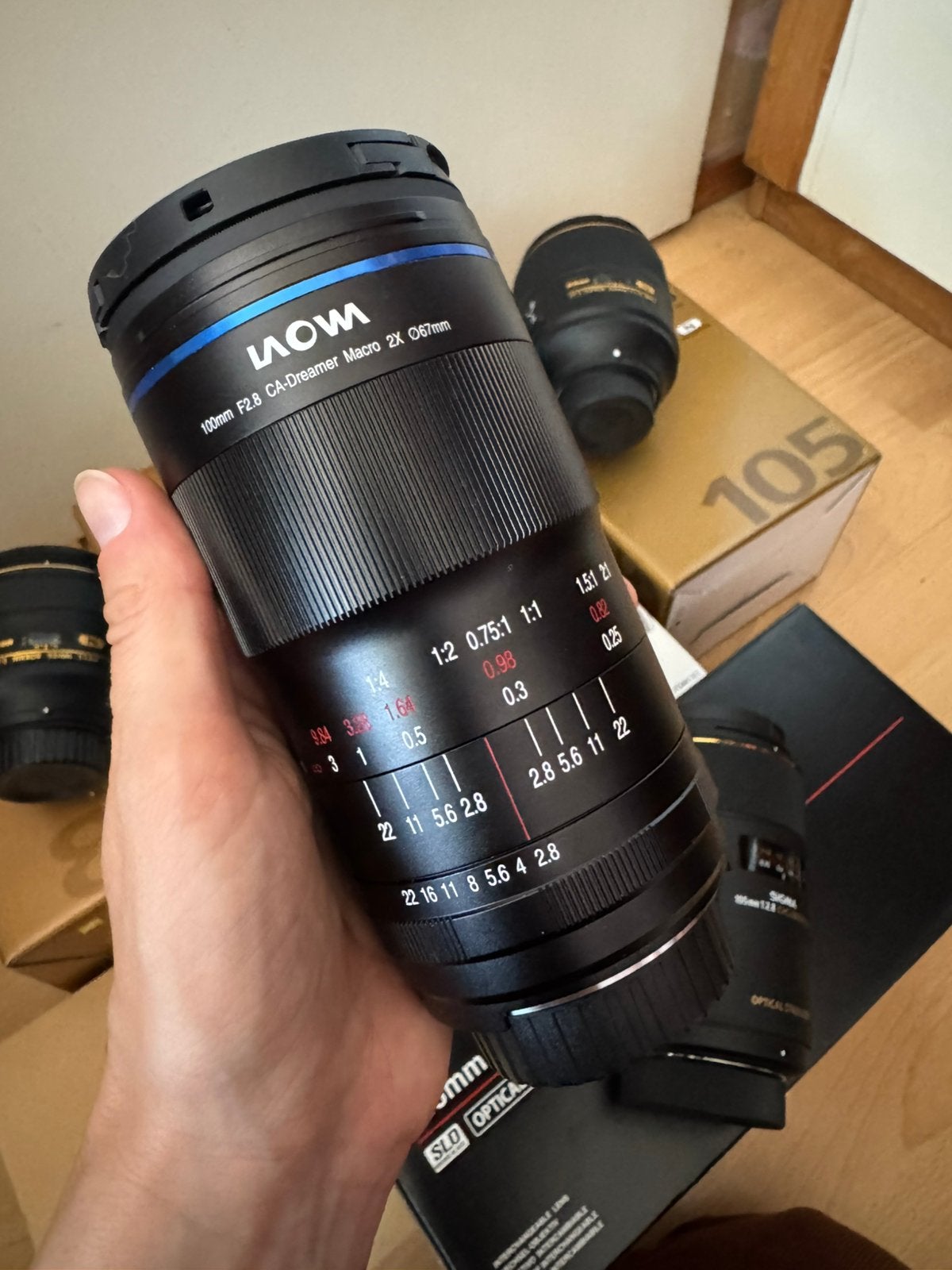 Laowa 100mm f/2.8 2:1 Ultra Macro APO voor Nikon F-mount, Audio, Tv en Foto, Ophalen, Zo goed als nieuw, Macrolens