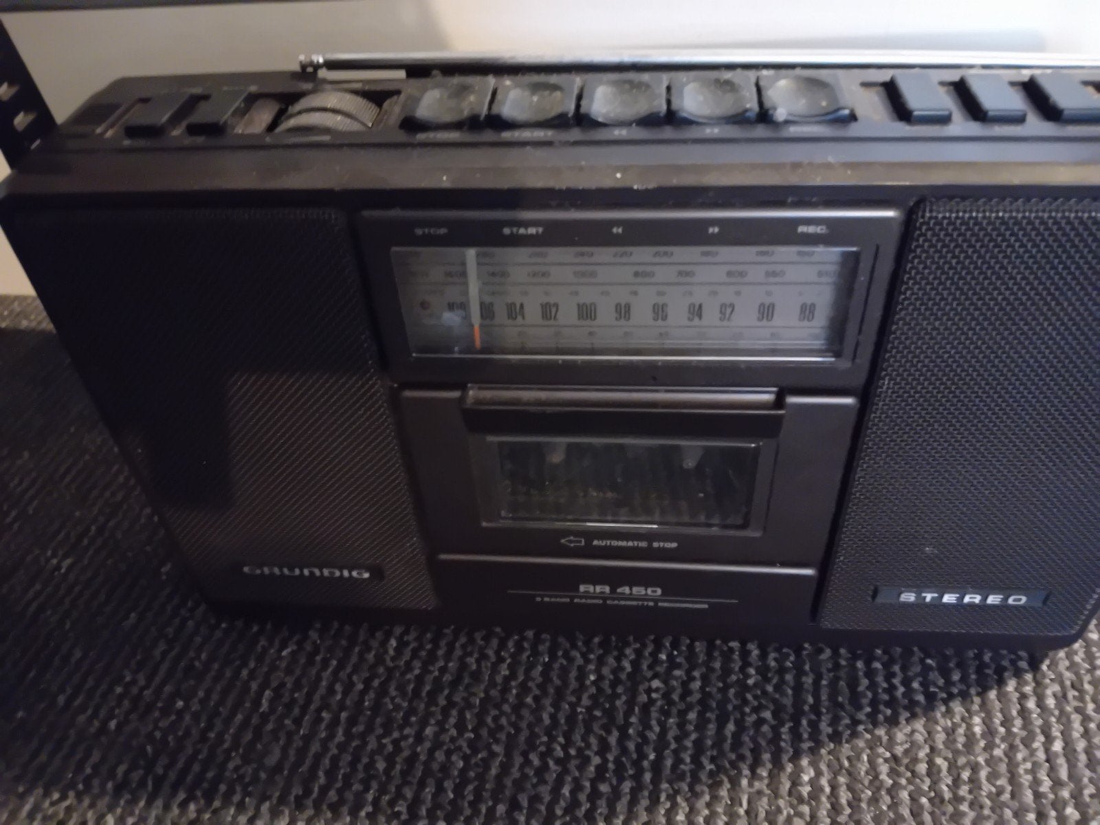 grundig radio aleen mw, Ophalen of Verzenden, Gebruikt