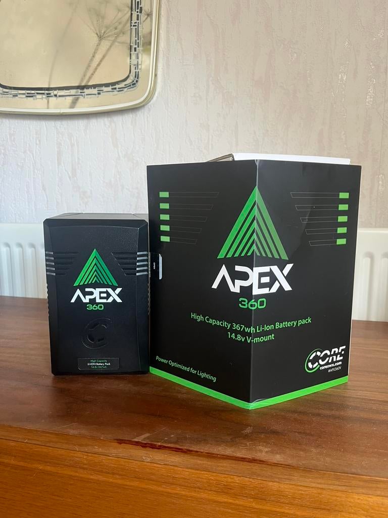 V Mount batterij Core SWX Apex 376wh (nieuw!) (incl factuur), Ophalen of Verzenden, Zo goed als nieuw