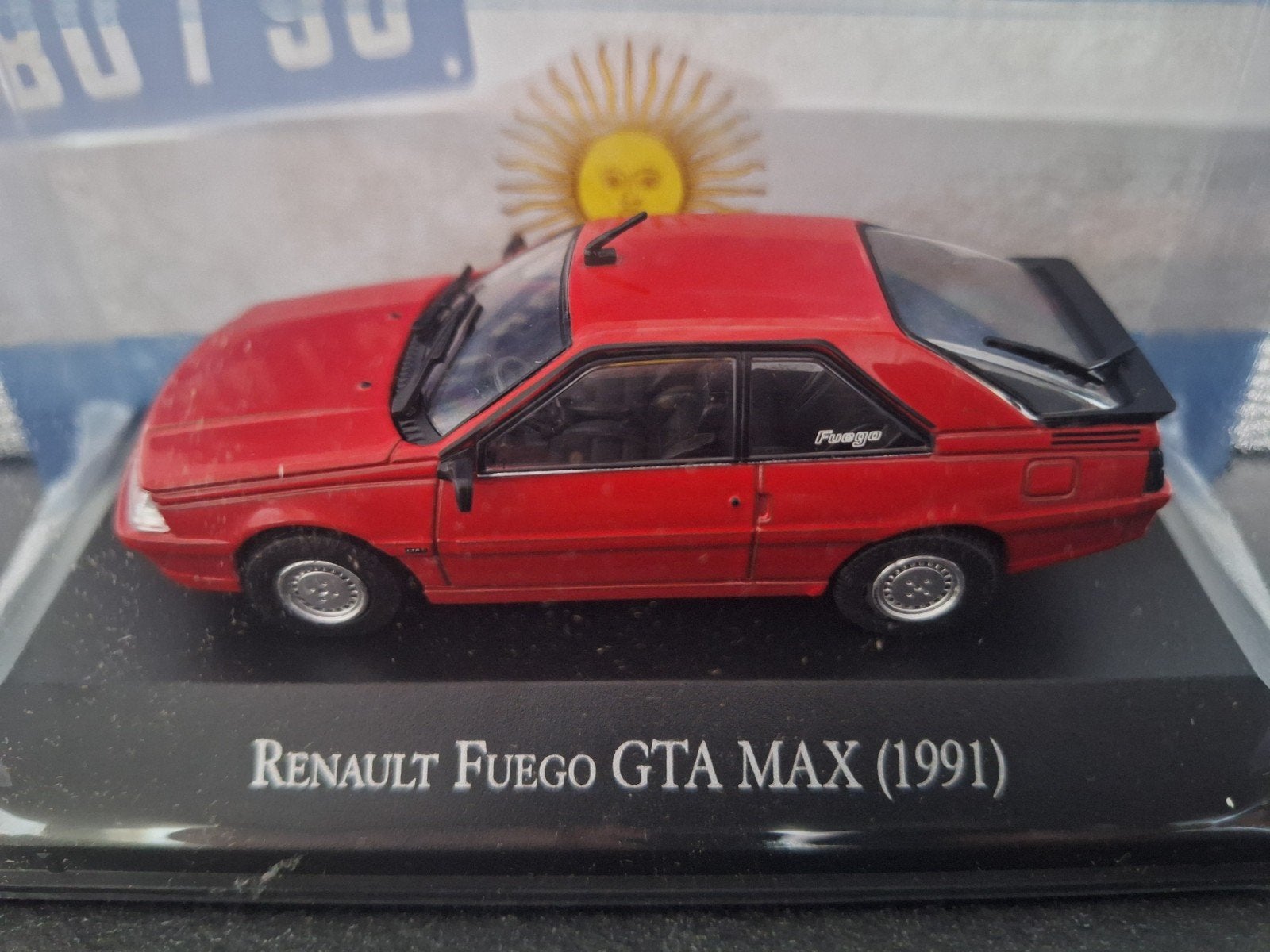 Renault Fuego GTA Max 1991 Schaal 1:43, Overige merken, Atlas, Auto, Atlas