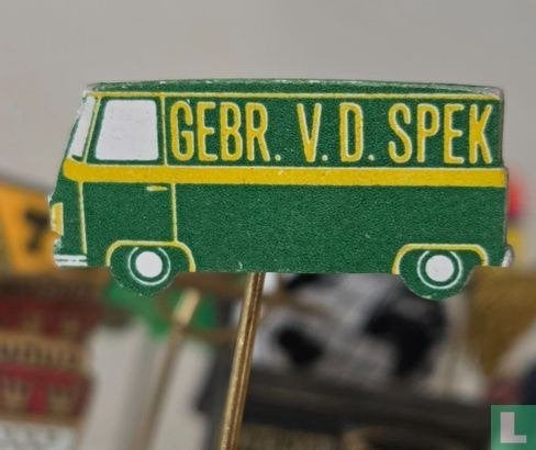 Speldje - Gebr. v.d. Spek (bestelbus), Verzamelen, Ophalen of Verzenden, Zo goed als nieuw, Merk, Speldje of Pin